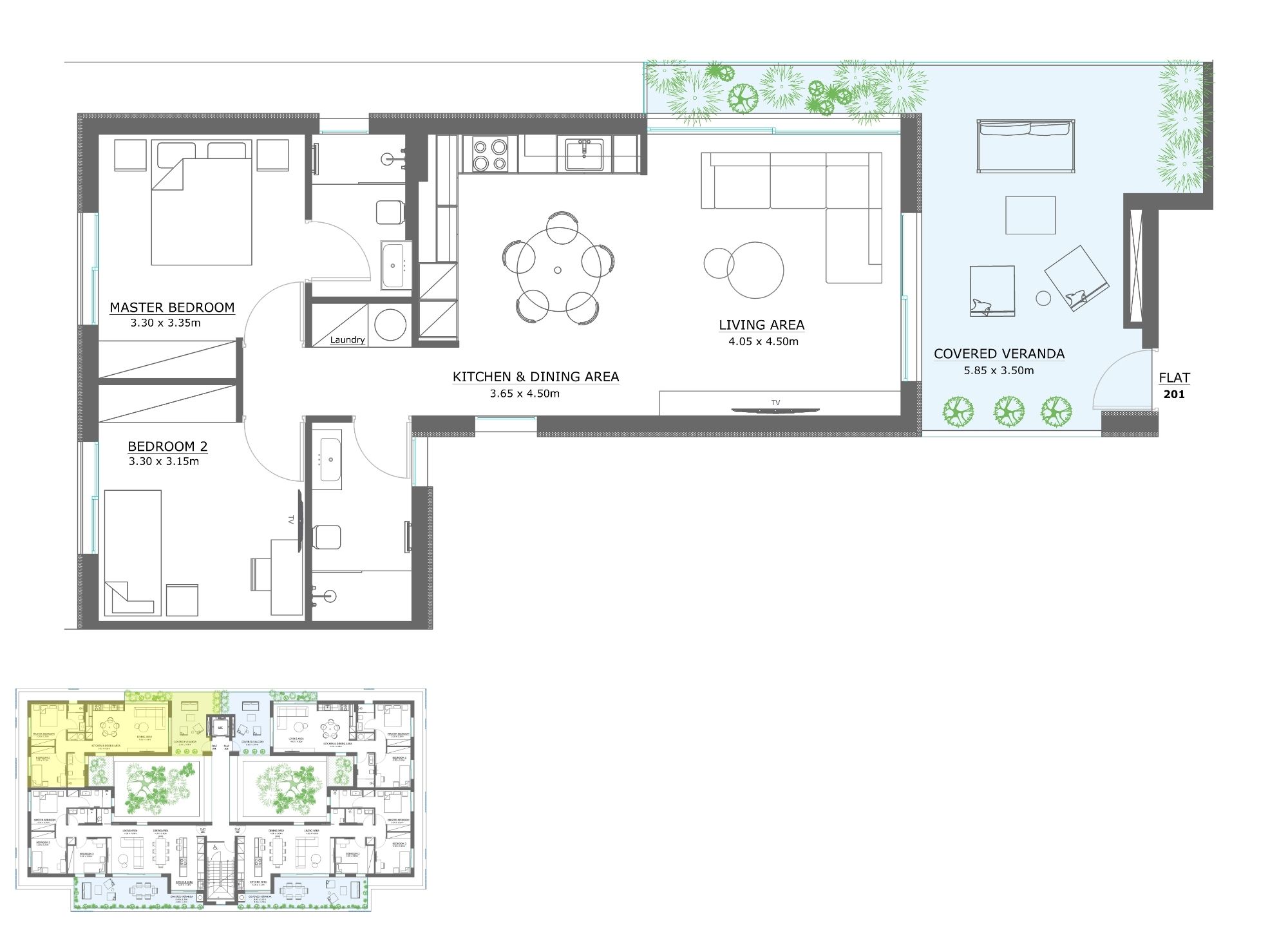 Floorplan Academia-201