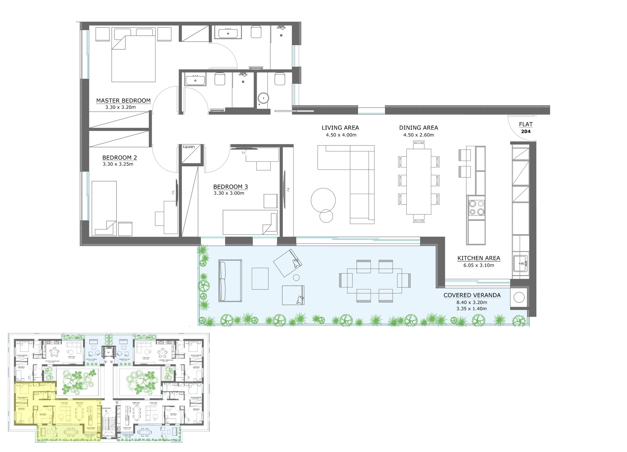 Floorplan Academia-204