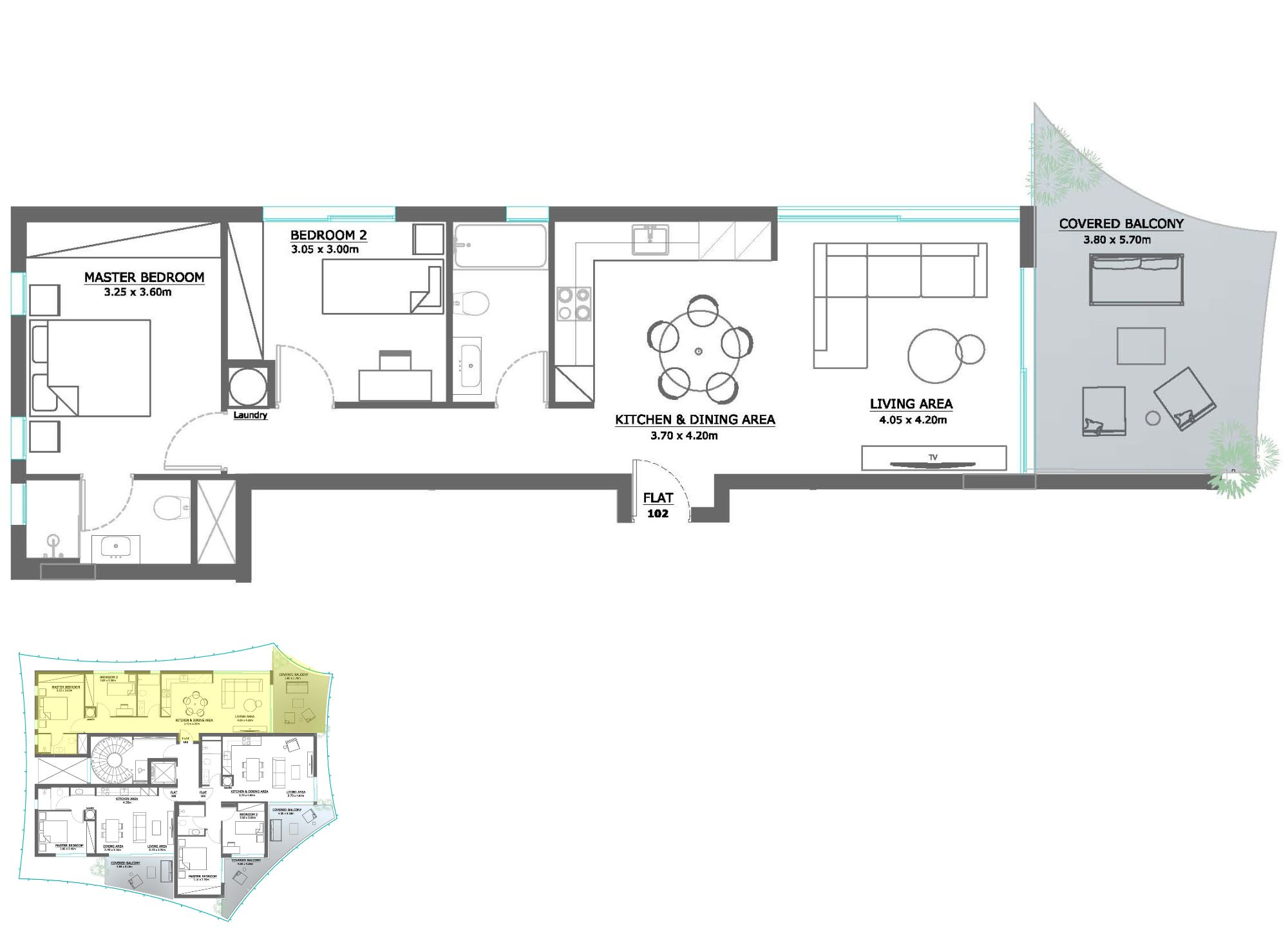 Floorplan Calliste-102