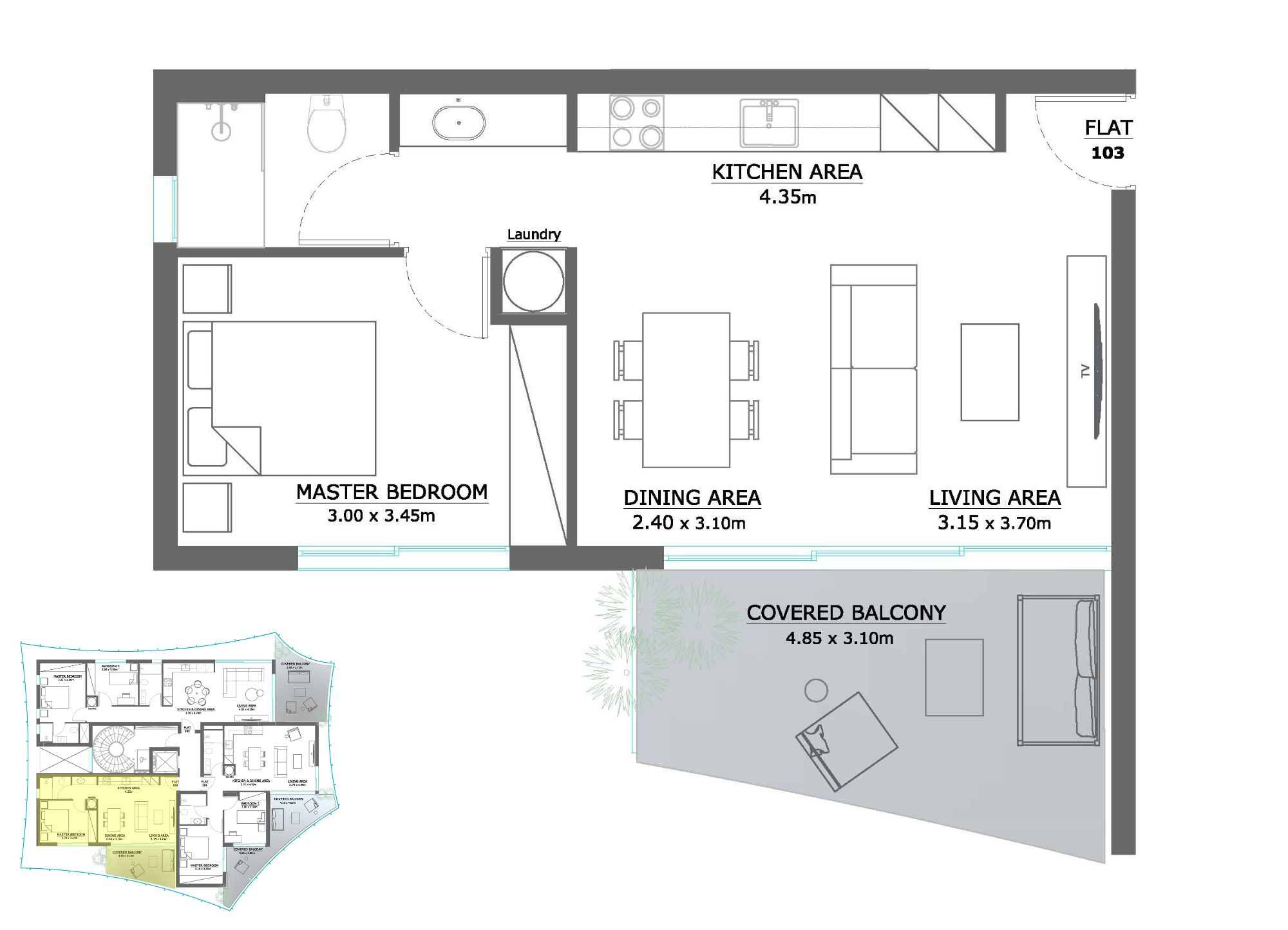 Floorplan Calliste-103