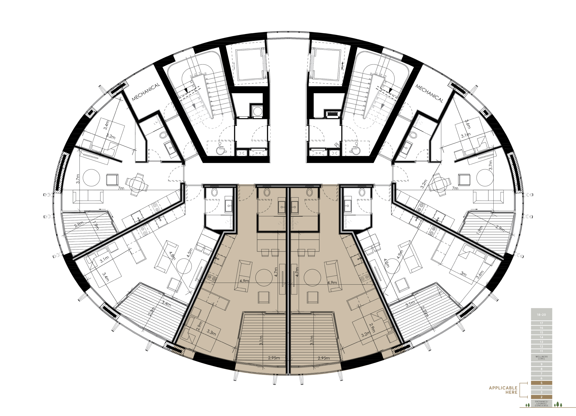 Floorplan Junioronebedc